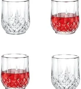 Juego de 4 vasos de