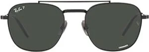 Rb8258 Frank II Titanium Pilot Gafas de sol Ray-Ban