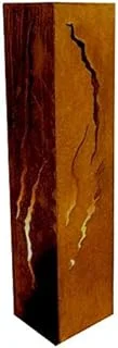 oxidado Flores columna con grietas/deko
