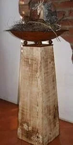 Decoración de Madera Columna Flambiert