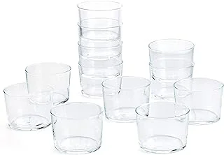 Set de 12 vasos de