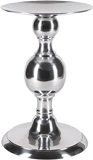 Columna decorativa de aluminio pulido