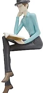 Amoy-Art Decorativa Escultura Hombre Figura