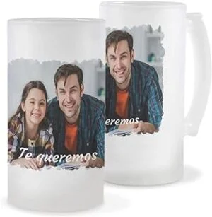 Jarra cerveza personalizada con Foto