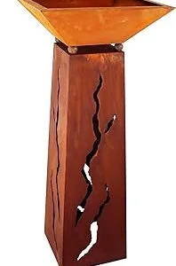 Columna para decoración de jardín