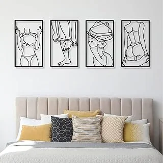 Decoración de pared de metal