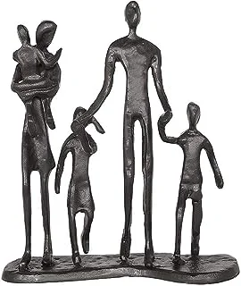 Aoneky Estatua Familiar de Metal