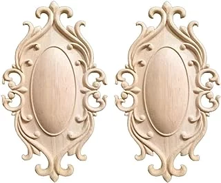 Binblin Molduras Decorativas 2PCS Molduras