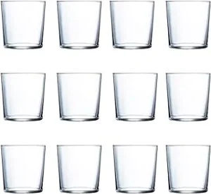 Pack de 12 vasos de