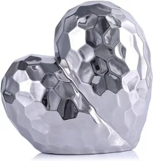 Escultura de decoración de corazón