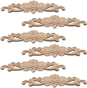 Tallados en Madera Decorativo 6Pcs