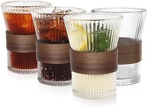 Vasos de cristal 4 piezas