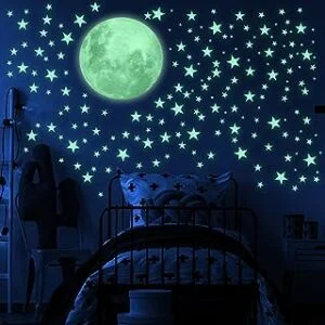 LIDERSTAR Luminoso Pegatinas de Pared