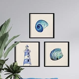 Pack 3 Láminas Decorativas Mar
