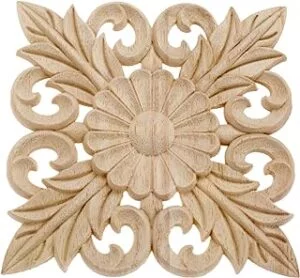 MUXSAM 10 apliques de madera
