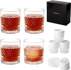 Juego de 4 vasos de