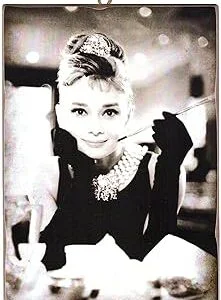 Cuadro de estilo vintage Audrey