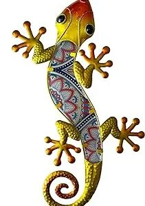 SOBLUING Metal con vidrio Gecko