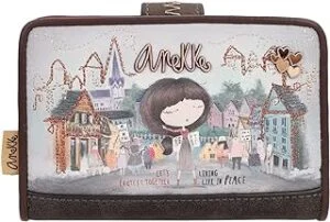 Monedero Cremallera Accesorios Complementos Anekke