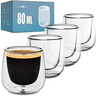 Vasos Térmicos de Cristal x4