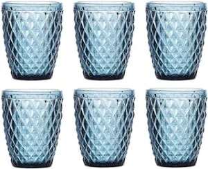 Set de 6 Vasos Azules