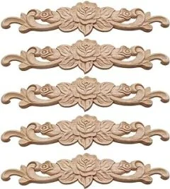 Apliques de Madera Tallada Sin