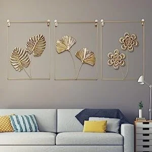 Juego de Decoración pared Dorada