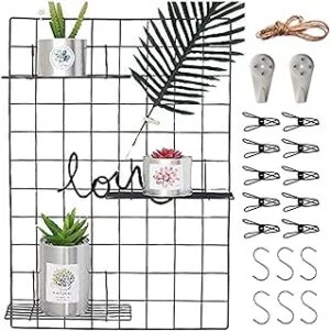WUZILIN DIY Rejilla de Hierro/Multifunción