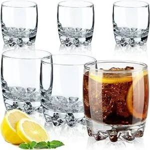 Juego de 6 vasos de