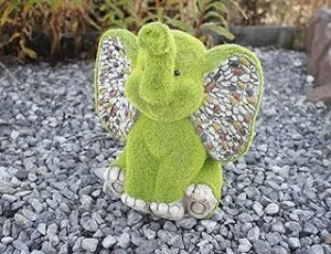Garden Mile Elefante decorativo hierba
