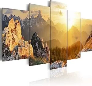 Cuadro en Lienzo Montanas 200x100