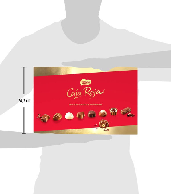 Nestlé Caja Roja Bombones de Chocolate, 800g - Imagen 4