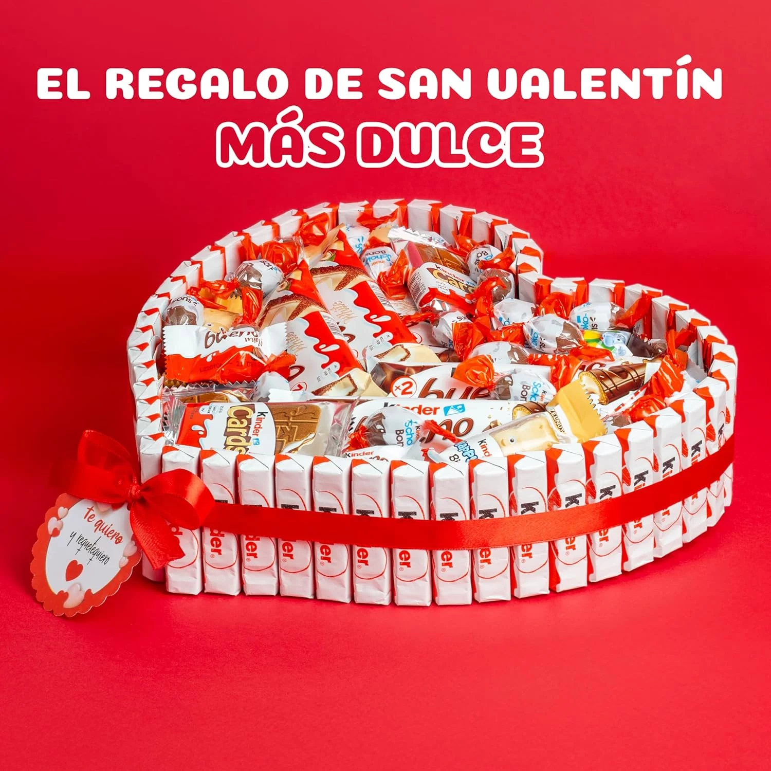 Kinder Chocolate Gift Basket | Ideal for Valentine's Day - Image 2