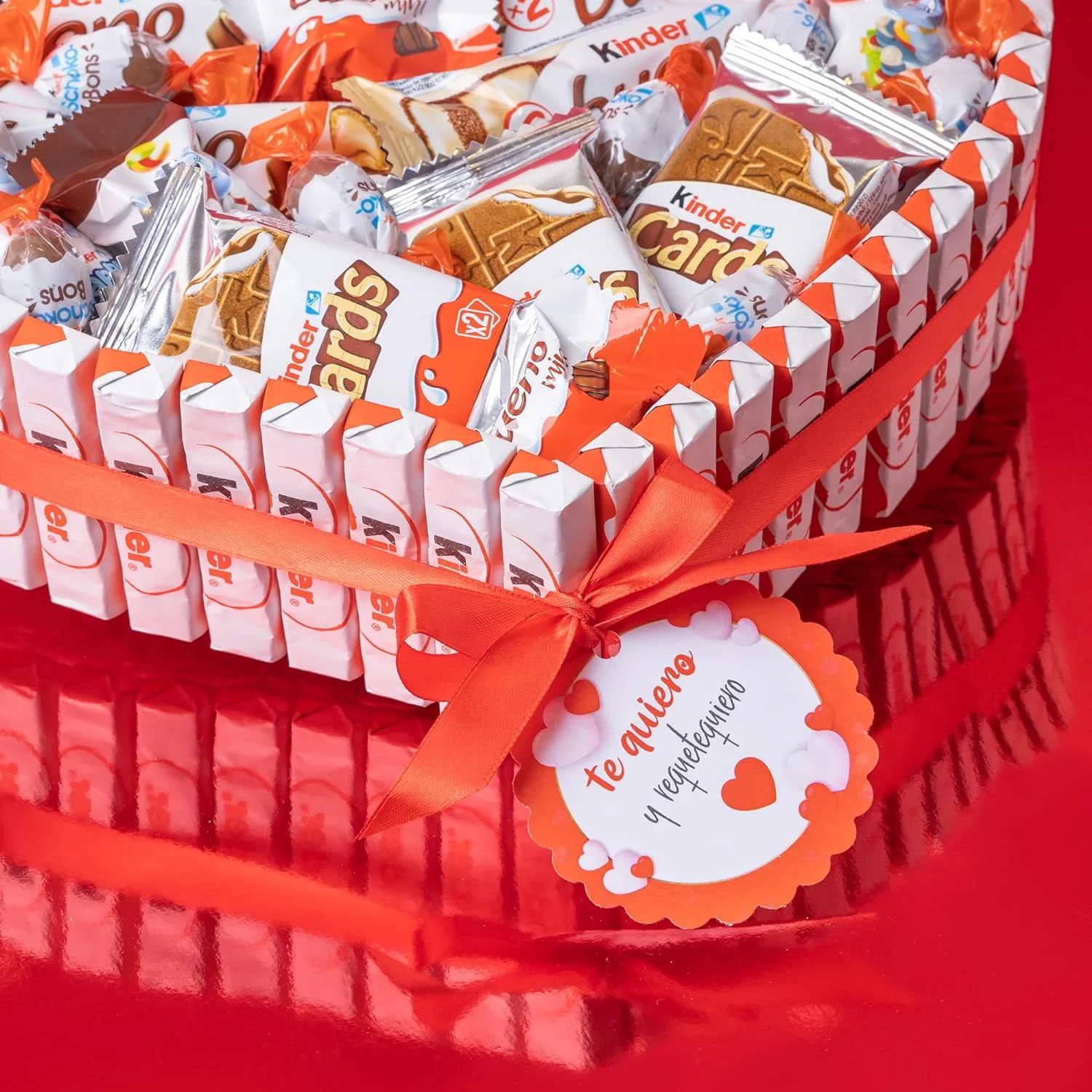 Kinder Chocolate Gift Basket | Ideal for Valentine's Day - Image 3