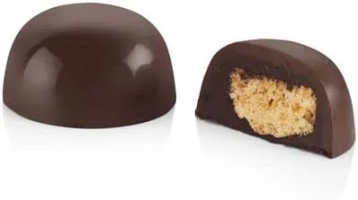 Venchi - Italian Desserts Collection - Dark BacioDiDama en Paquete de 1 kg - Bombón con Galleta Crujiente de Avellanas del Piamonte IGP, 1 kg - Sin Gluten - Imagen 3