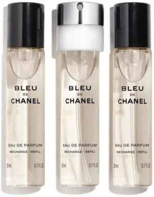 Chanel Bleu de Chanel Eau de Parfum 3 x 20 ml recharge