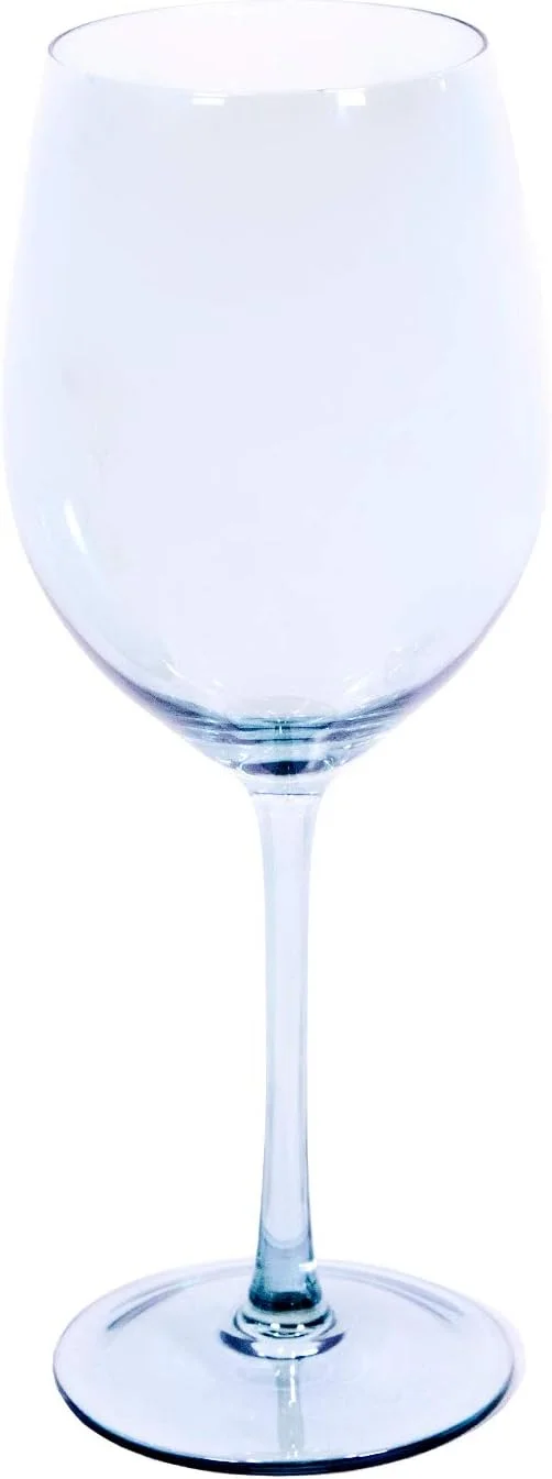 EME Mobiliario Juego de Copas de Cristal en Color Azul Compuesto por Copa de Cava, Copa de Vino y Vaso. 6 Unidades de Cada Pieza. - Imagen 3