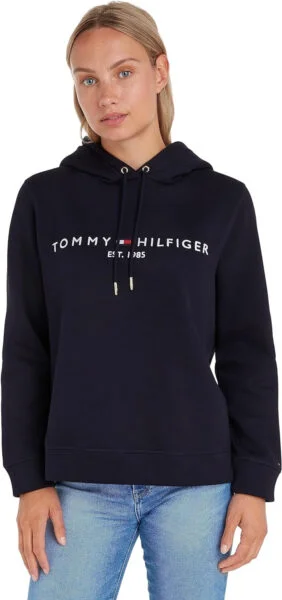 Tommy Hilfiger Sudadera con capucha para mujer Heritage