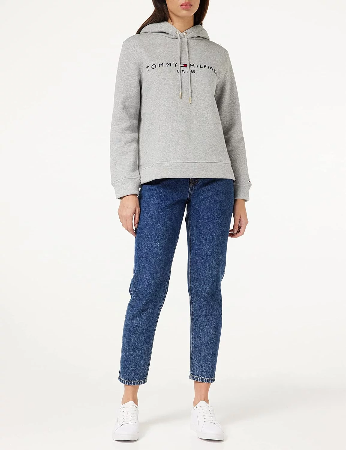 Tommy Hilfiger Sudadera con capucha para mujer Heritage - Imagen 8