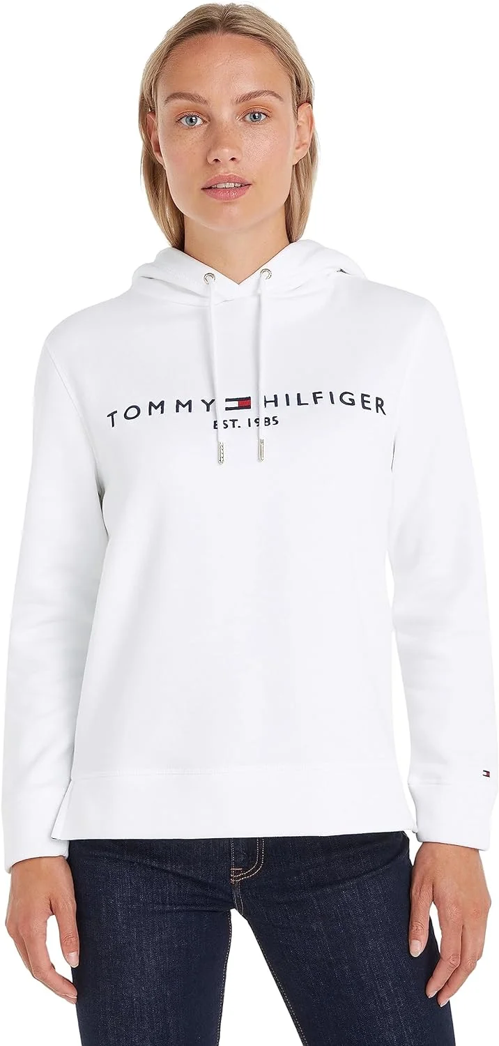 Tommy Hilfiger Sudadera con capucha para mujer Heritage - Imagen 12