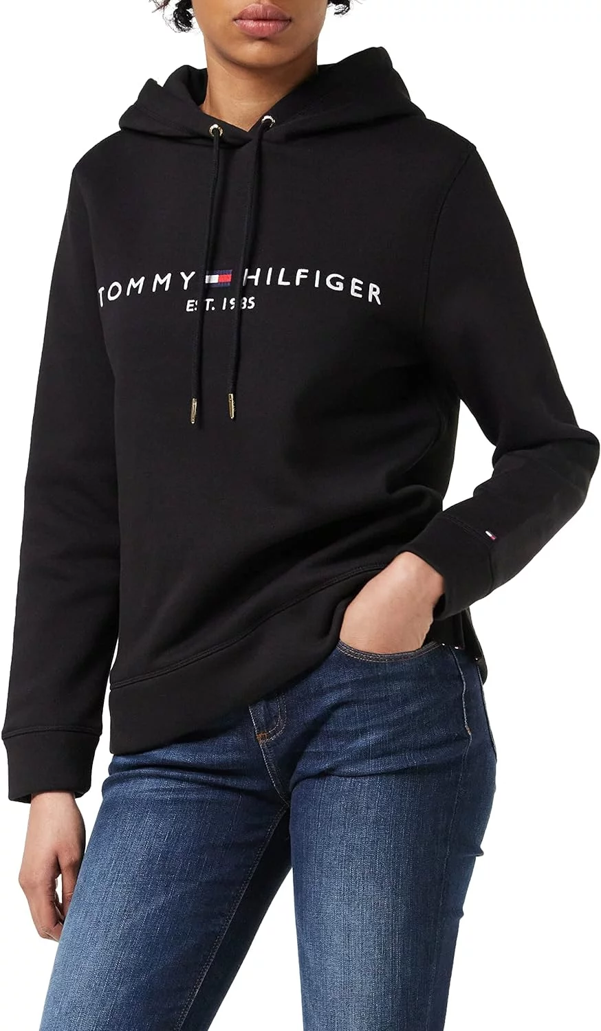 Tommy Hilfiger Sudadera con capucha para mujer Heritage - Imagen 18