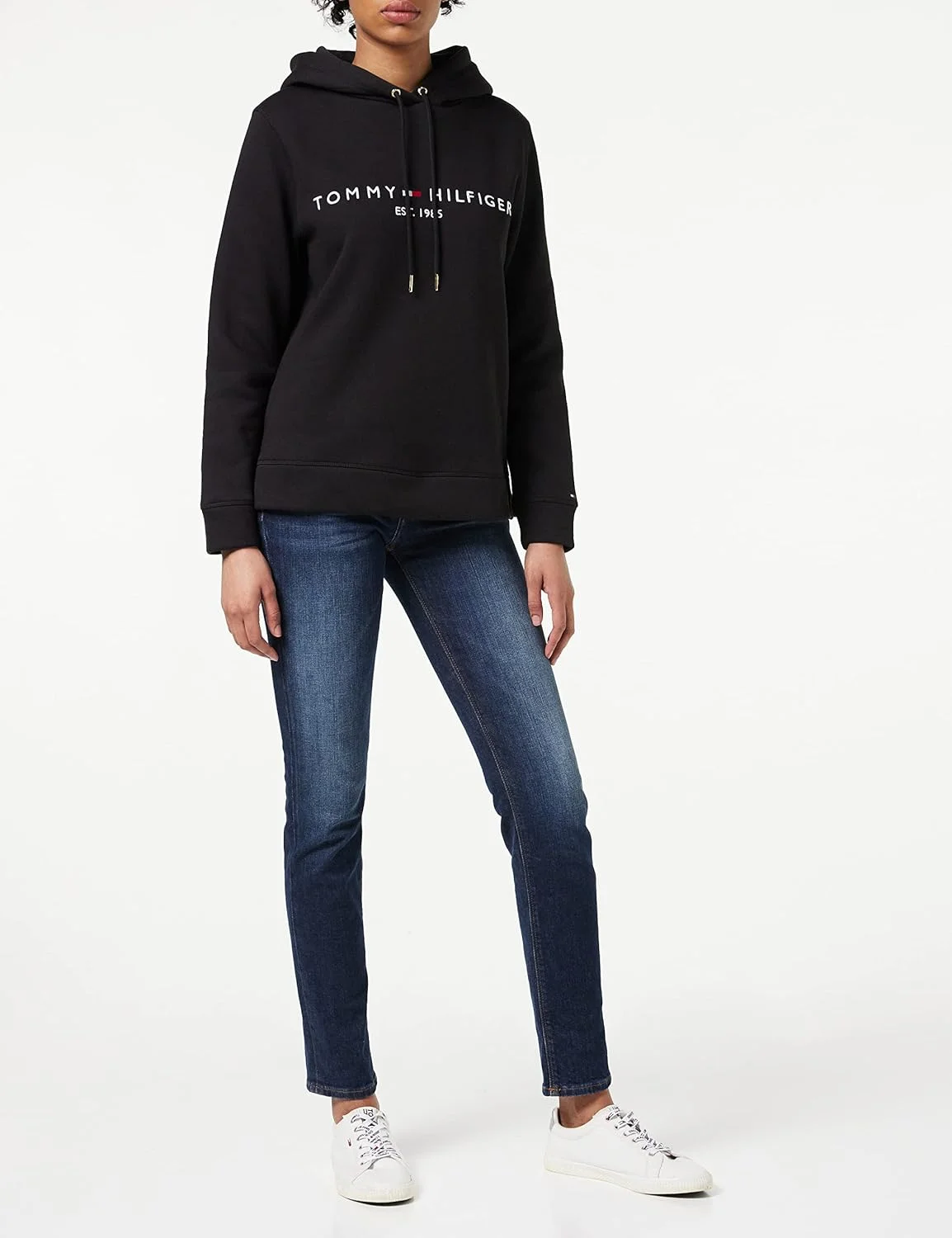 Tommy Hilfiger Sudadera con capucha para mujer Heritage - Imagen 19