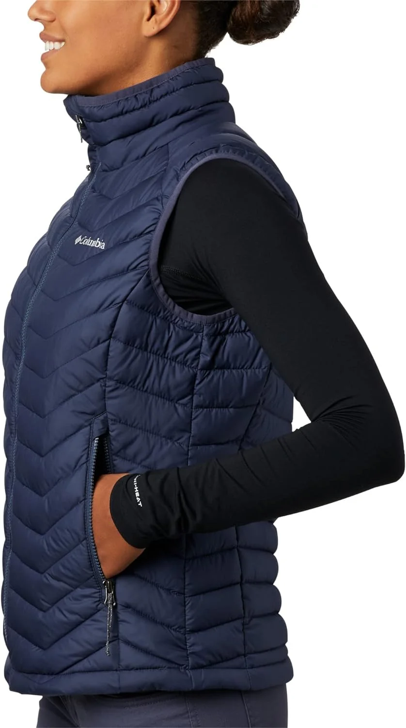 Columbia Powder Lite Vest Chaleco Acolchado Mujer - Imagen 3