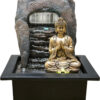 Zen Dao - Fuente de Resina (21 x 17 x 25 cm), Color Bronce