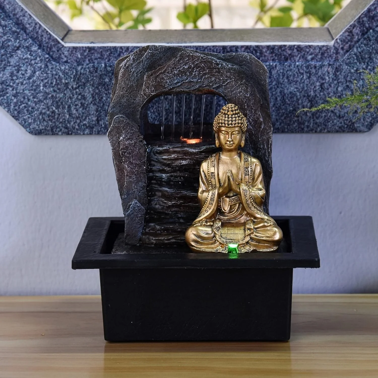 Fuente de Agua Zen Dao Buda con LED | Ambiente Relajante - Imagen 2
