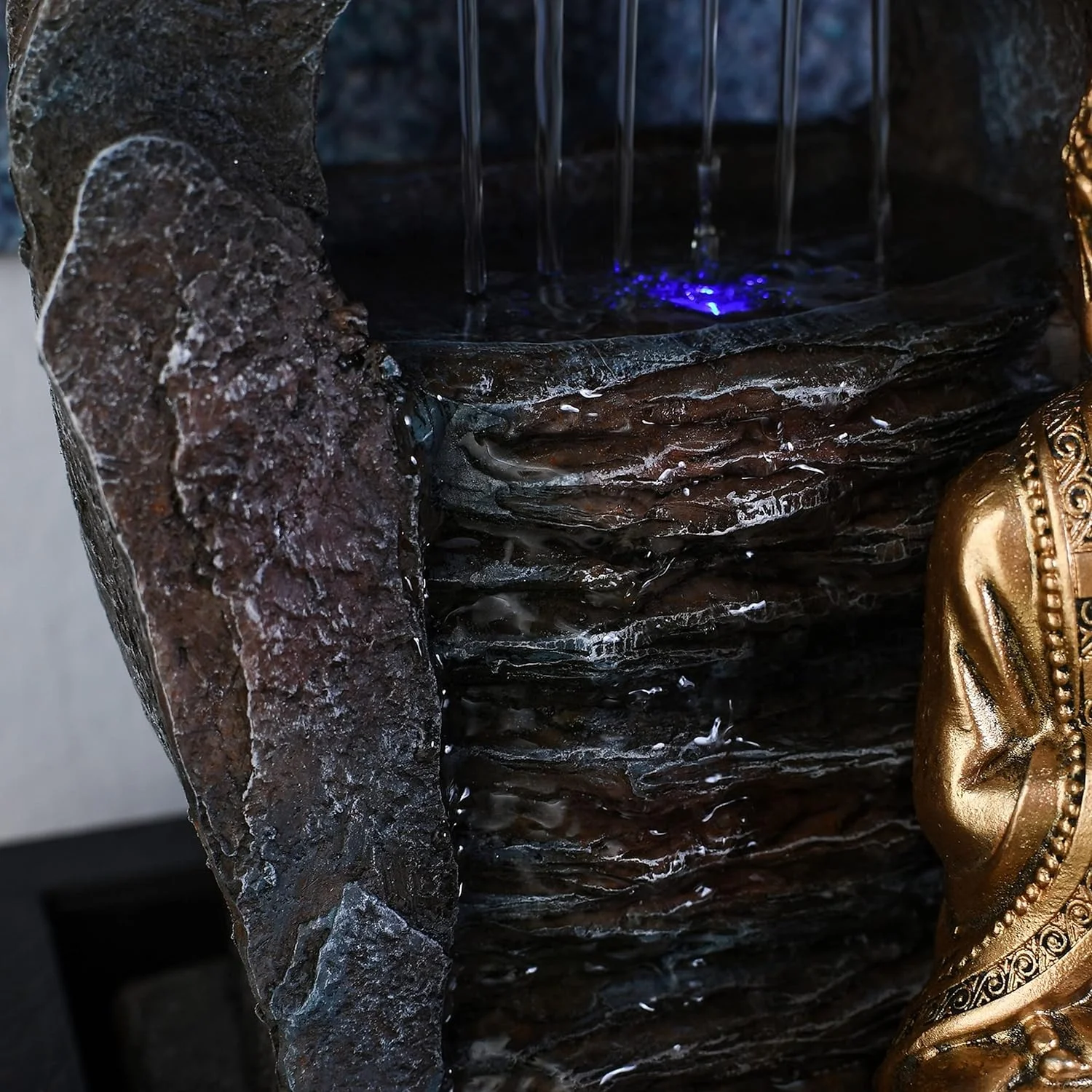 Fuente de Agua Zen Dao Buda con LED | Ambiente Relajante - Imagen 4
