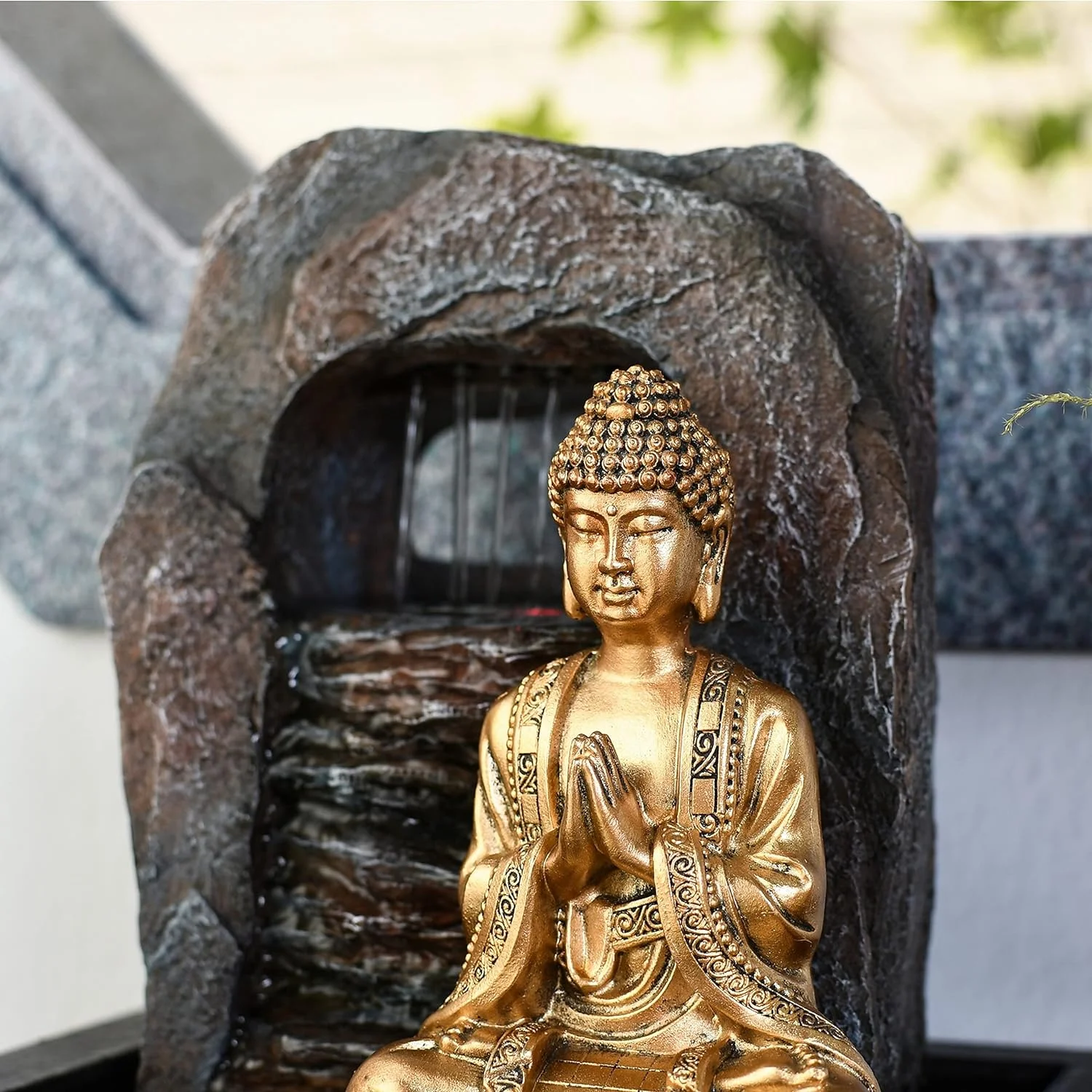 Fuente de Agua Zen Dao Buda con LED | Ambiente Relajante - Imagen 7