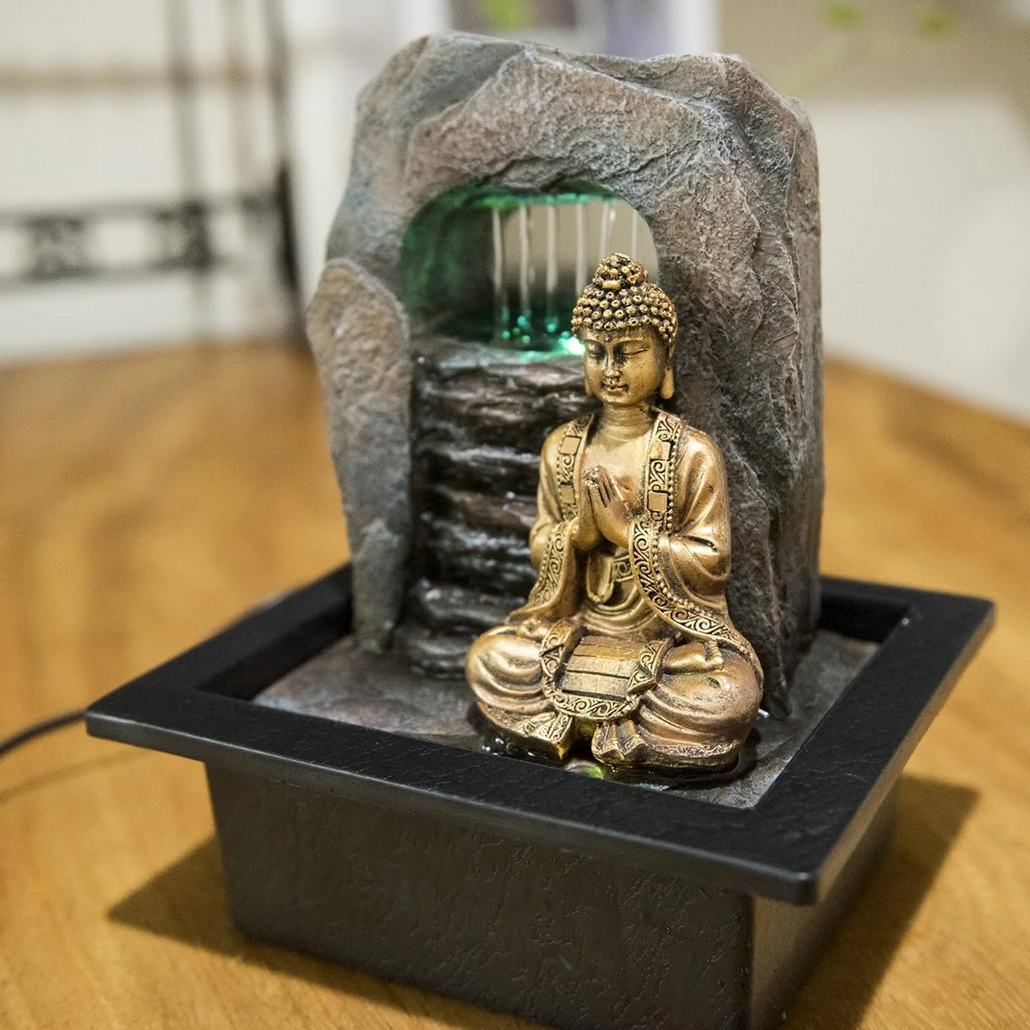 Fuente de Agua Zen Dao Buda con LED | Ambiente Relajante - Imagen 8