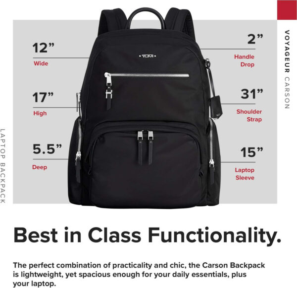 TUMI Mochila Voyageur Carson para mujer - Imagen 2