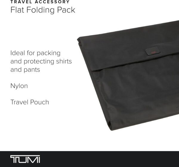 TUMI - Accesorios de viaje Paquete plegable plano - Organizador de equipaje cubos de embalaje - Negro - Imagen 2